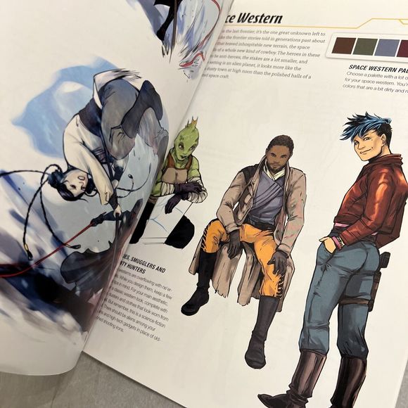 Sci-Fi Fashion Art School : How to Draw Science Fiction Characters, Styles an... - Picture 8 of 10